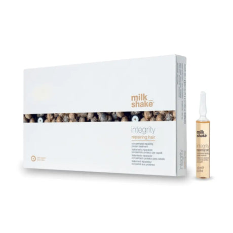 Hajregeneráló Kezelés Kémiailag Kezelt és Sérült Hajra Milk Shake Integrity 8x12ml - Păr