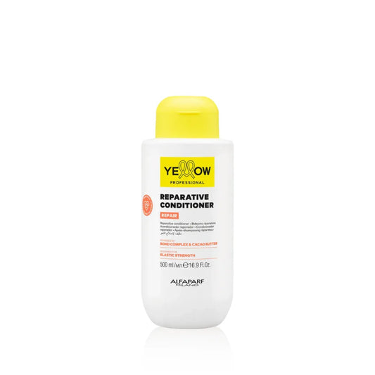 Yellow Reparative Conditioner – Professzionális Balzsam Károsodott Hajra, Bond Komplexszel és Kakaóvajjal