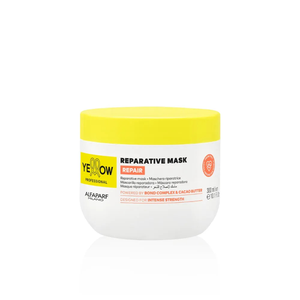Yellow Reparative Mask – Intenzív professzionális kezelés sérült hajra