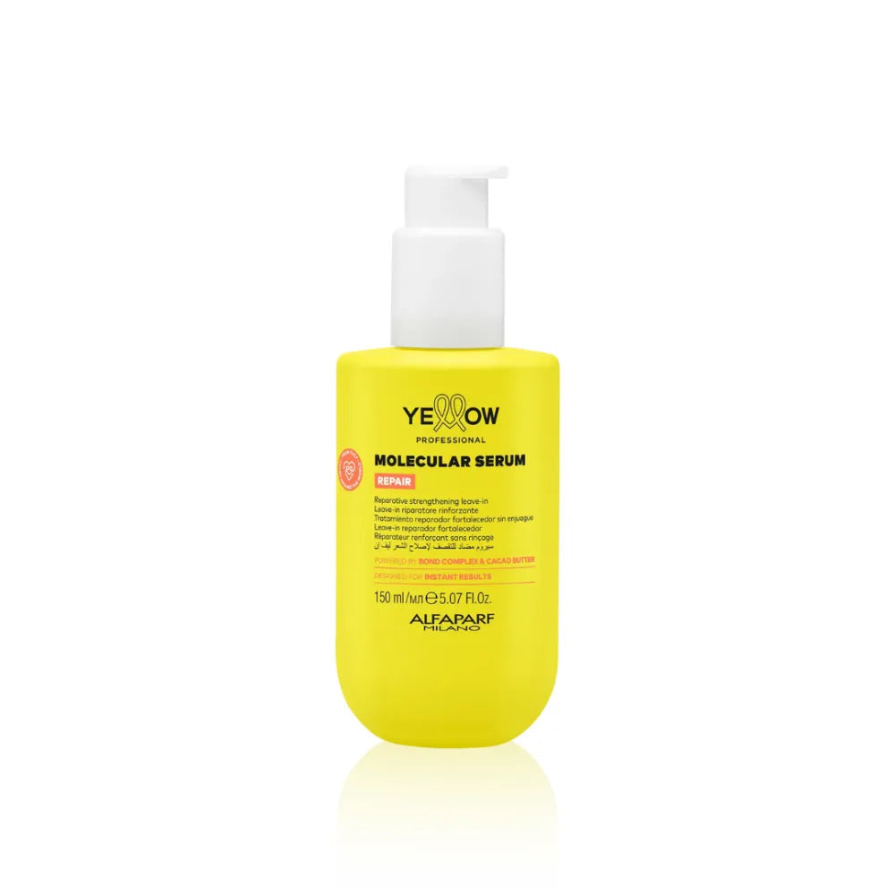 Yellow Reparative Molecular Serum – Professzionális, hajban maradó szérum sérült hajra, azonnali javítás és erősítés