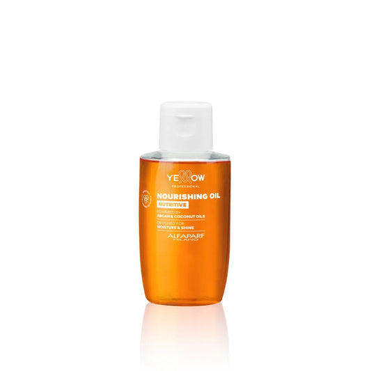 Yellow Nourishing Oil – Professzionális tápláló olaj száraz hajra, göndörödésgátló & intenzív fény, 100ml