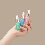 IREN Shizen Dew Up Discovery Kit – Japán Luxus Mini Szérumkészlet Száraz, Érzékeny és Vízhiányos Bőrre