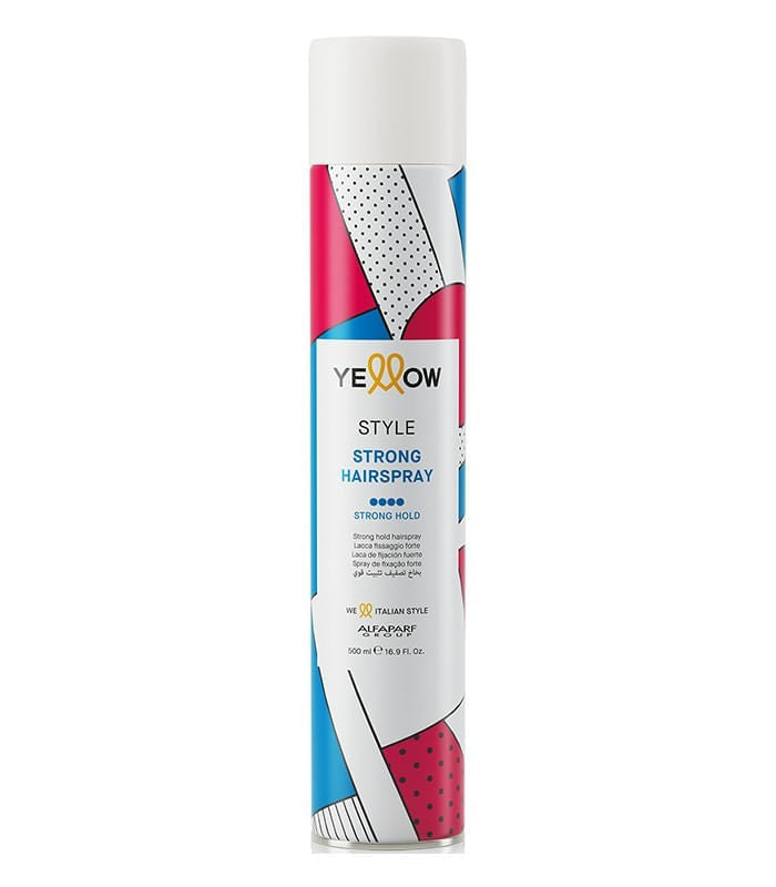Yellow Style Strong Spray 500ml – Erős tartás, volumen és természetes fény