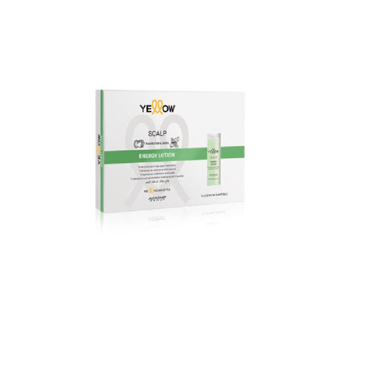 Yellow Scalp Energy Lotion 6x13ml – Hajhullás elleni erősítő kezelés