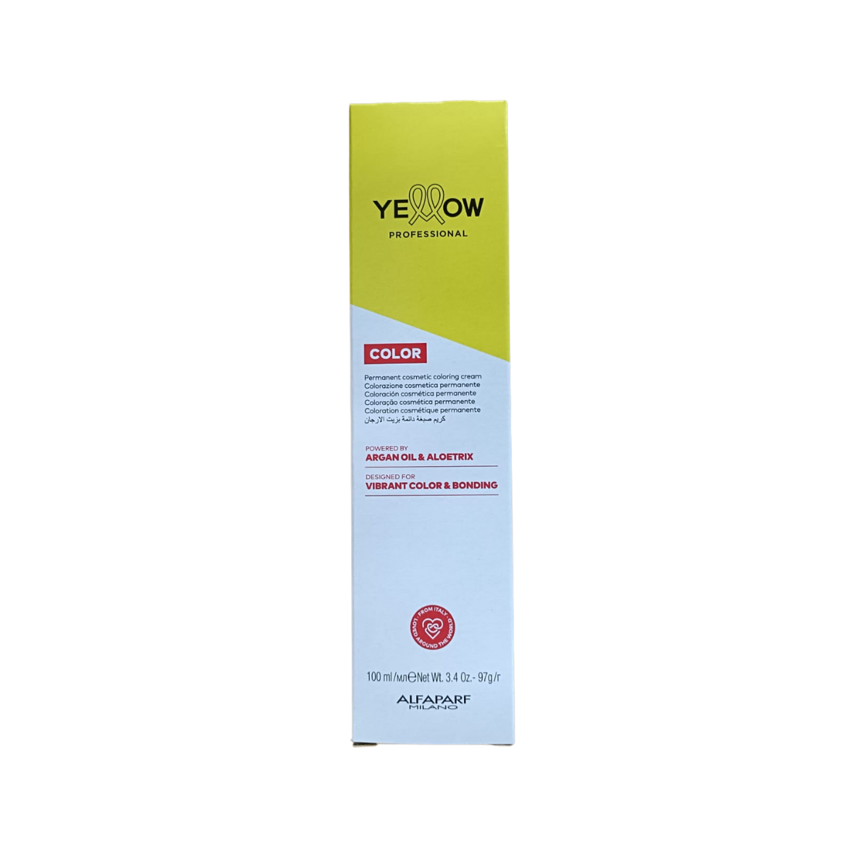 Yellow Color – Professzionális Tartós Hajfesték, 100ml | Élénk Színek és Maximális Tartósság