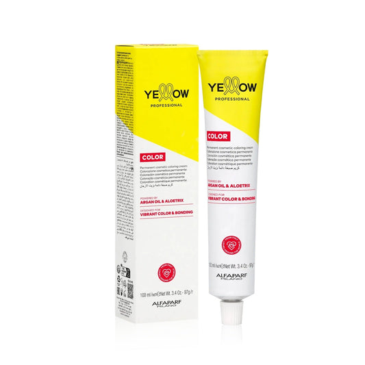 Yellow Professional Color Cream Tartós Hajfesték 100ml Élénk Szín és Hidratálás Argánolajjal