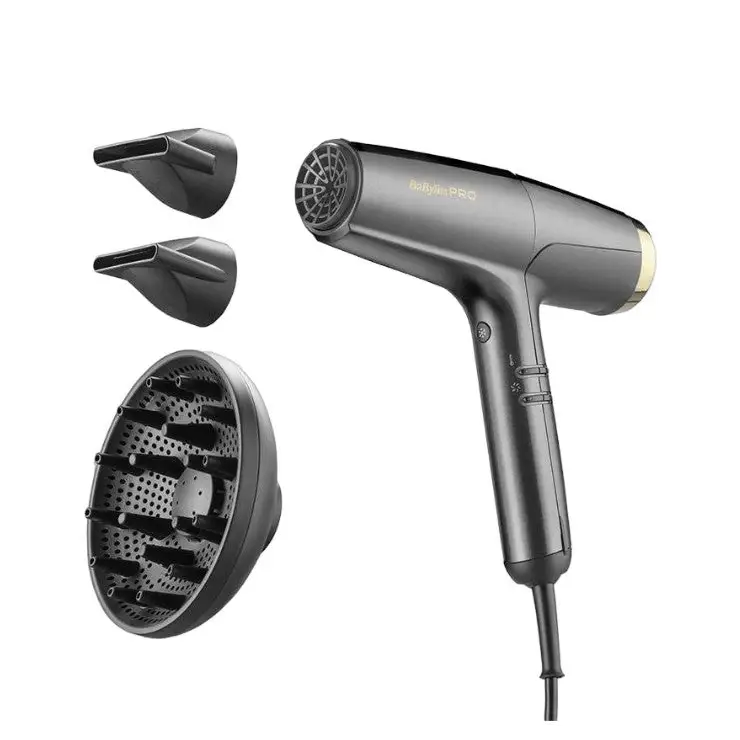 BaByliss PRO Falco Black Gold Hajszárító 2000 W