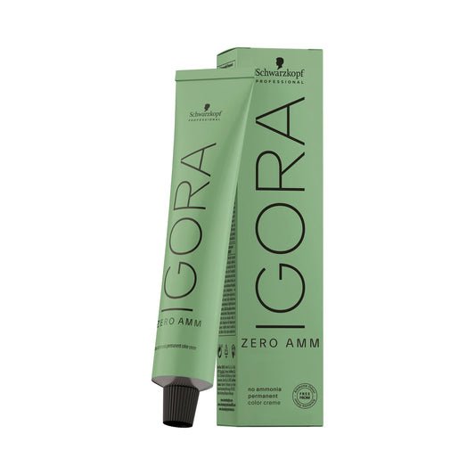 Schwarzkopf Professional IGORA ZERO AMM tartós hajfesték ammónia nélkül 60ml