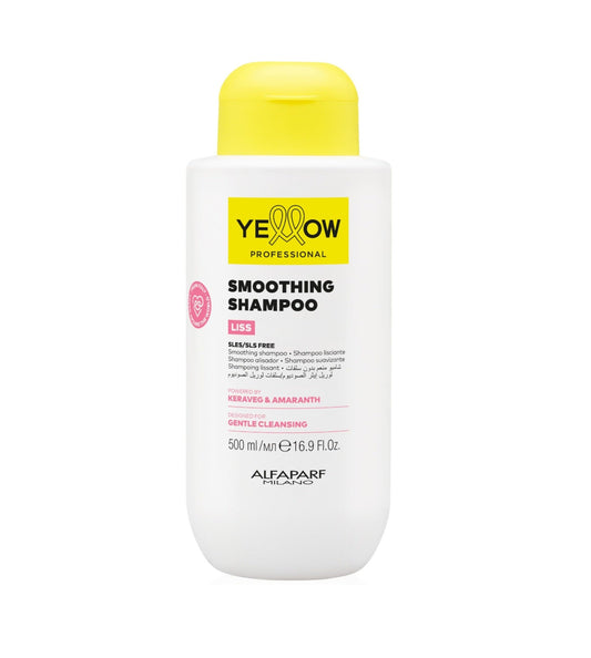 Yellow Liss Professzionális Sampon Lázadó, Göndör és Fegyelmezhetetlen Haj Simítására – 500ml