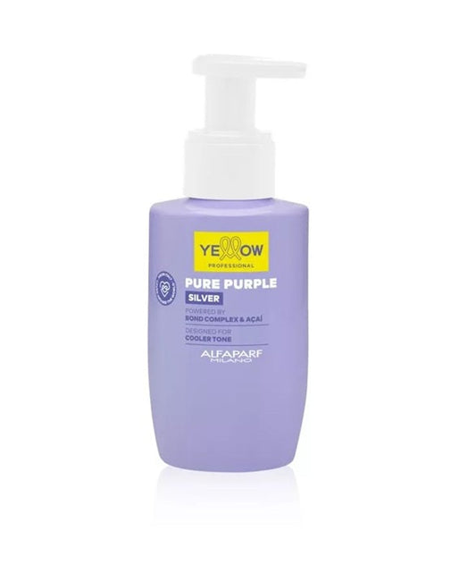 Yellow Professional Silver Violett Színfokozó 100ml – Lila Pigmentek a tökéletes, ragyogó és hűvös szőke hajért