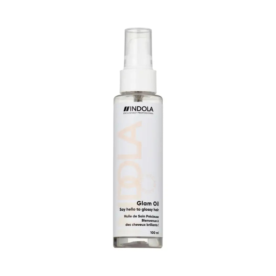 INDOLA Glam Oil – Ulei Leave-in cu Ulei de Floarea-Soarelui pentru Strălucire și Netezire Instinctivă 100ml - Păr