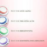 IREN Shizen LEDSKIN GENIE PRO – Luxus 4 az 1-ben arctisztító kefe LED terápiával EMS masszázzsal és japán