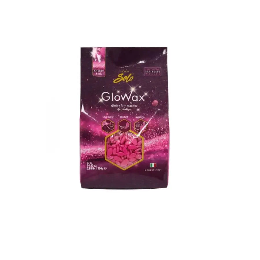 Italwax Glowax Elasztikus gyöngygyanta Cherry Pink 400 g