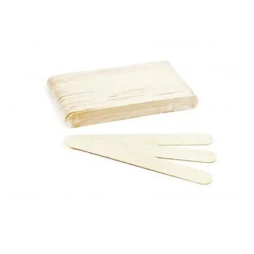 ItalWax Spatula Lemn Full Body 200x24x1.6mm Set 60buc