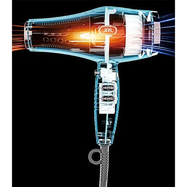 JRL Forte Pro Lite Lamborghini White 2020L Professzionális Hajszárító 20500 RPM – Olasz Dizájn Extrém Teljesítmény