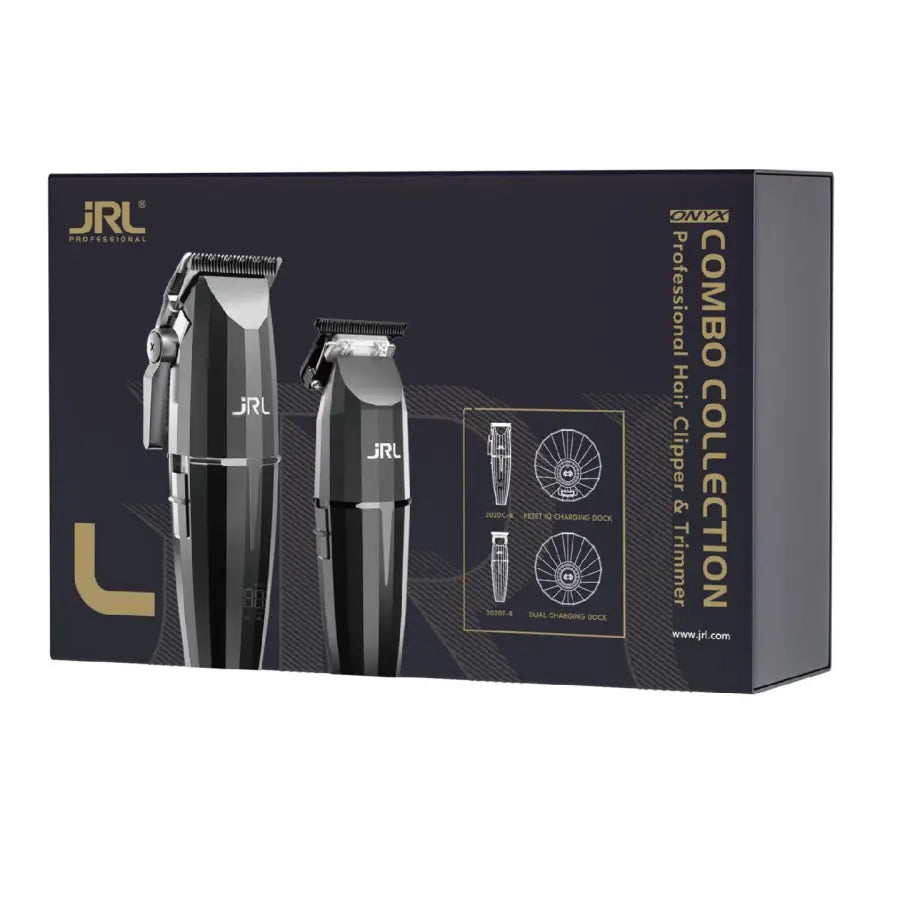 JRL Onyx Combo Collection Set hajvágó gép és kontúrvágó