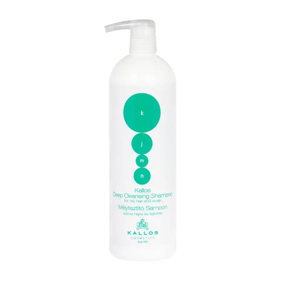 Kallos KJMN Deep Cleansing Sampon zsíros hajra 1000 ml