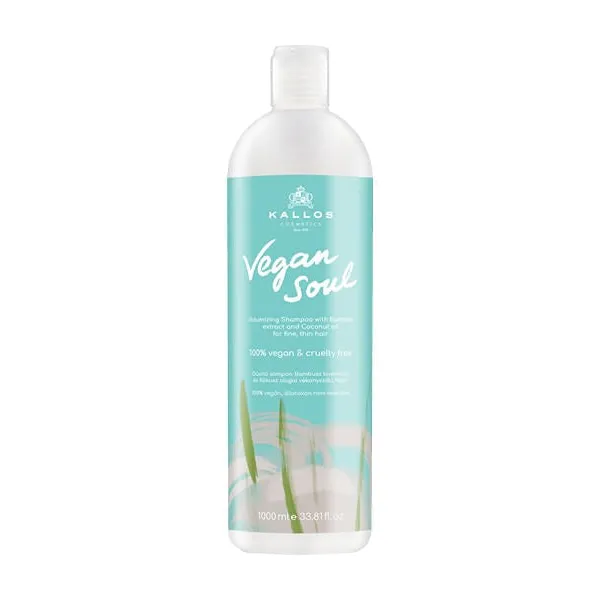 Kallos Vegan Soul Volumizing Sampon 1000 ml