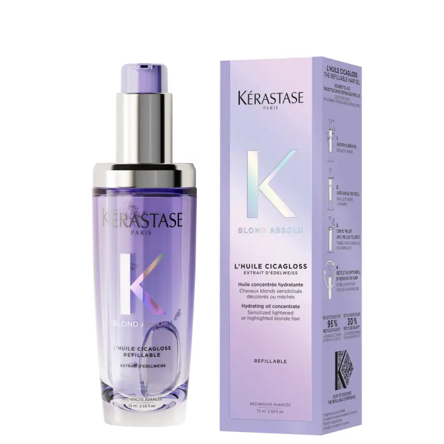 Kérastase Blond Absolu L'Huile Cicagloss Utántölthető hajolaj 75 ml