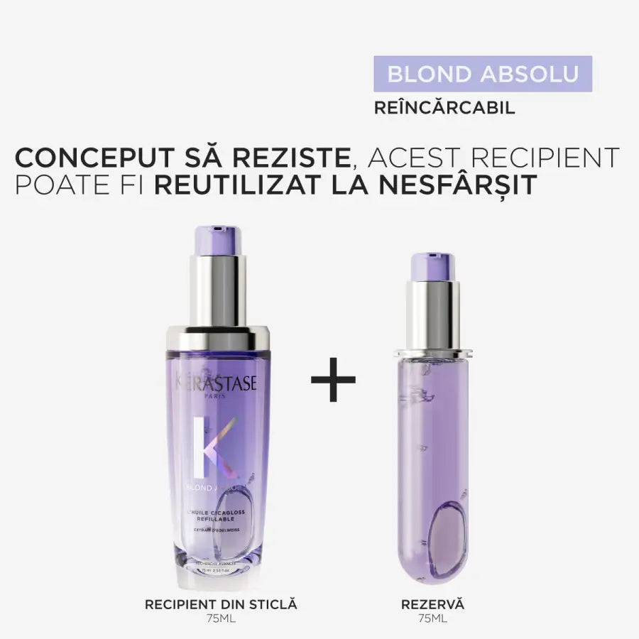 Kérastase Blond Absolu L'Huile Cicagloss Utántölthető hajolaj 75 ml