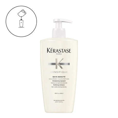 Kérastase Densifique Bain Densité – Professzionális Sampon Vékonyszálú Haj Erősítésére és Dúsítására - 500 ml - Haj