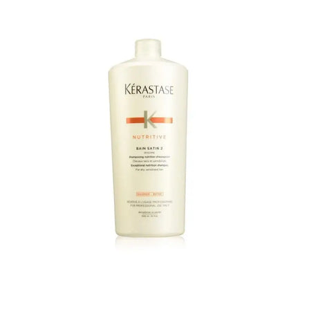 Kérastase Nutritive Bain Satin 2 Riche Șampon Hrănitor Pentru Păr Foarte Uscat 1000ml