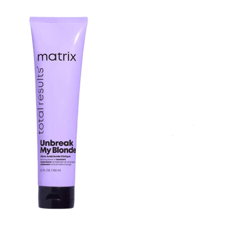 Leave-in Revitalizant Matrix Total Results Unbreak My Blonde – Fortificare și Hidratare pentru Păr Blond 150ml - Păr