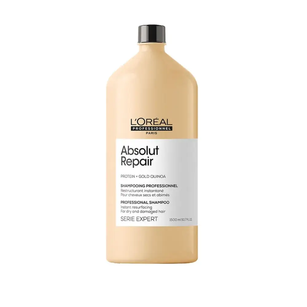 L’Oréal Professionnel Absolut Repair Lipidium Sampon – Intenzív regenerálás és ragyogás a sérült hajnak - 1500 ml - Haj