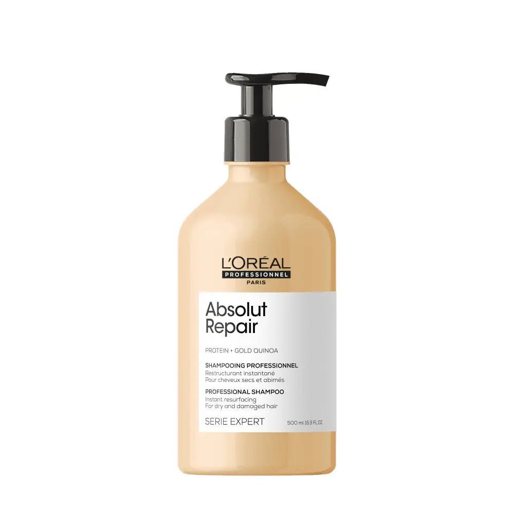 L’Oréal Professionnel Absolut Repair Lipidium Sampon – Intenzív regenerálás és ragyogás a sérült hajnak - 500 ml - Haj