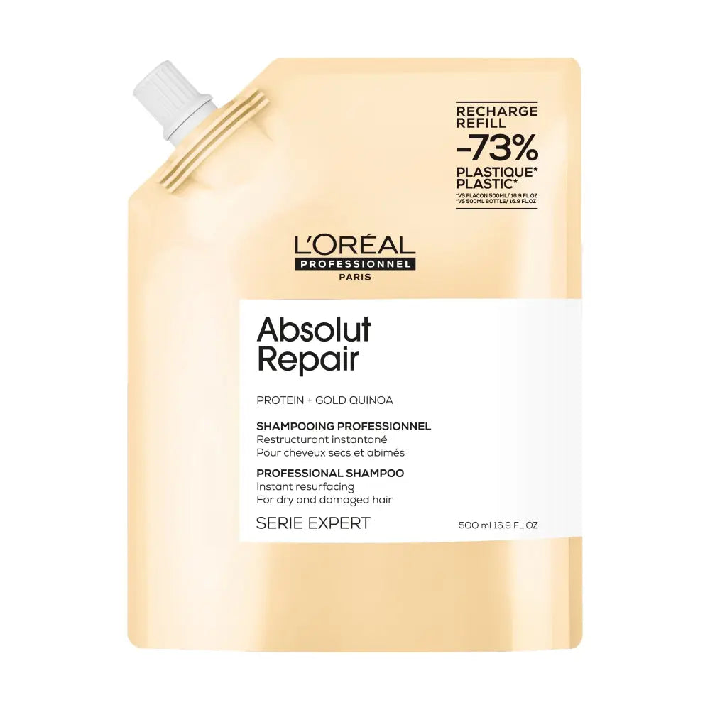 L’Oréal Professionnel Absolut Repair Lipidium Sampon – Intenzív regenerálás és ragyogás a sérült hajnak - 500 ml