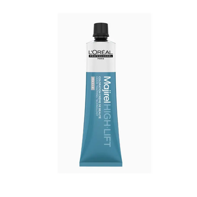 L’Oréal Professionnel Majirel High Lift Ash + 60ml – Tartós hajfesték hűvös szőke árnyalatokhoz szagmentes