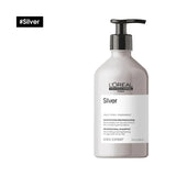L’Oréal Professionnel Silver Sampon Szőke és Ősz Hajra – Sárga Árnyalatok Semlegesítése és Intenzív Fény - 500 ml - Haj