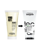 L’Oréal Professionnel Tecni.Art Curl Bounce – Professzionális formázókrém göndör hajra pára és szöszösödés ellen –