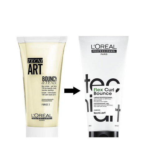 L’Oréal Professionnel Tecni.Art Curl Bounce – Professzionális formázókrém göndör hajra pára és szöszösödés ellen –