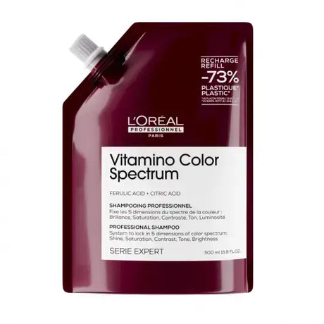 L’Oréal Professionnel Vitamino Color Spectrum Színmegőrző Sampon - 500 ml Utántöltő - Haj