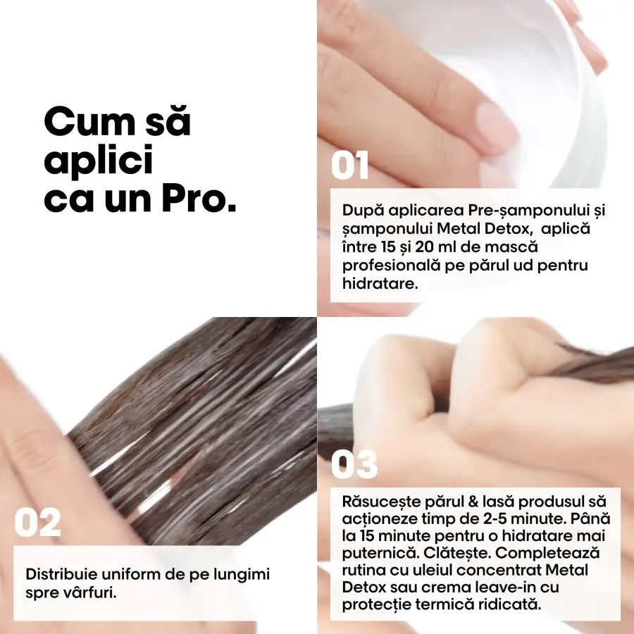 L'Oréal Professionnel Metal Detox Hajpakolás