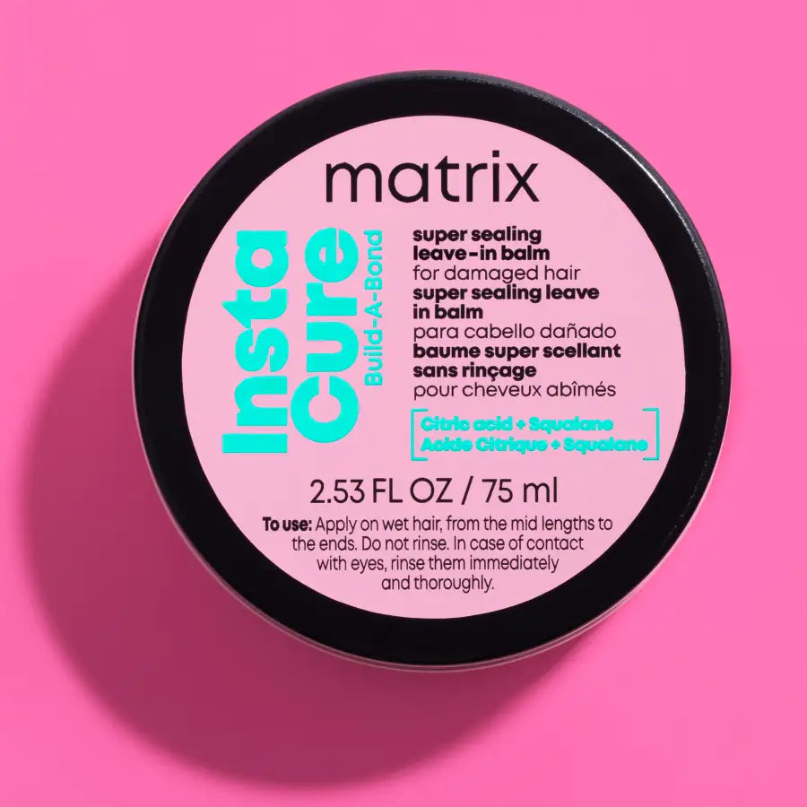 Matrix Instacure Build-A-Bond Super Sealing – Cremă Leave-in Reparatoare pentru Păr Deteriorat 75ml - Păr