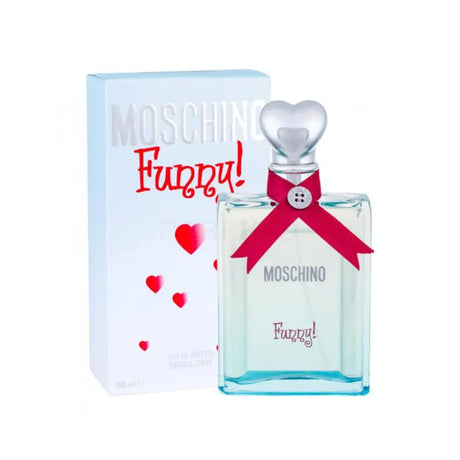 Moschino Funny! Eau de Toilette pentru Femei 100ml – Parfum Proaspăt și Jucăuș cu Note de Coacăze Roșii Iasomie și Ambra