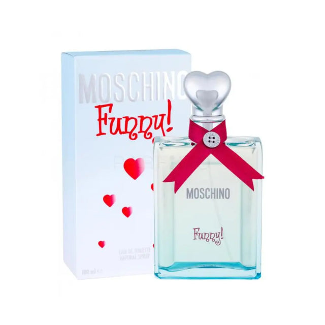 Moschino Funny! Eau de Toilette pentru Femei 100ml – Parfum Proaspăt și Jucăuș cu Note de Coacăze Roșii Iasomie și Ambra