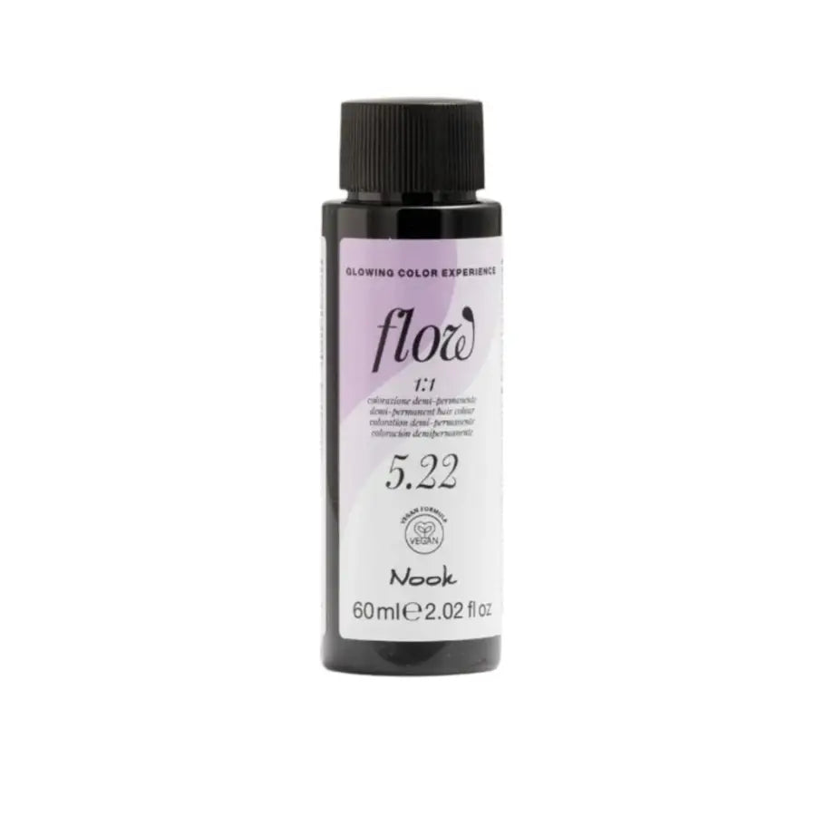 Nook Flow Vopsea-Ulei de Păr Colorant Demi-Permanent Vegan fără Amoniac 60ml - Strălucire Intensă Fără Compromisuri