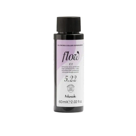 Nook Flow Vopsea-Ulei de Păr Colorant Demi-Permanent Vegan fără Amoniac 60ml - Strălucire Intensă Fără Compromisuri