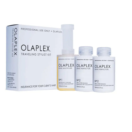 Olaplex Salon Travel Kit 3x100ml – Professzionális Hajregeneráló Rendszer Bond-Building™ Technológiával a Tökéletes