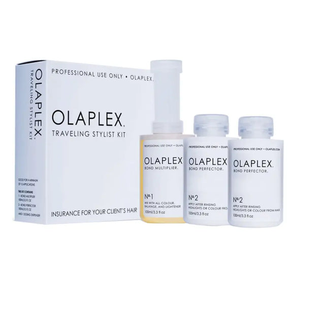 Olaplex Salon Travel Kit 3x100ml – Professzionális Hajregeneráló Rendszer Bond-Building™ Technológiával a Tökéletes