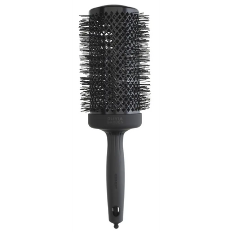 Olivia Garden Expert Blowout Black Label 65 – Professzionális extra hosszú hajkefe hullámos sörtékkel maximális