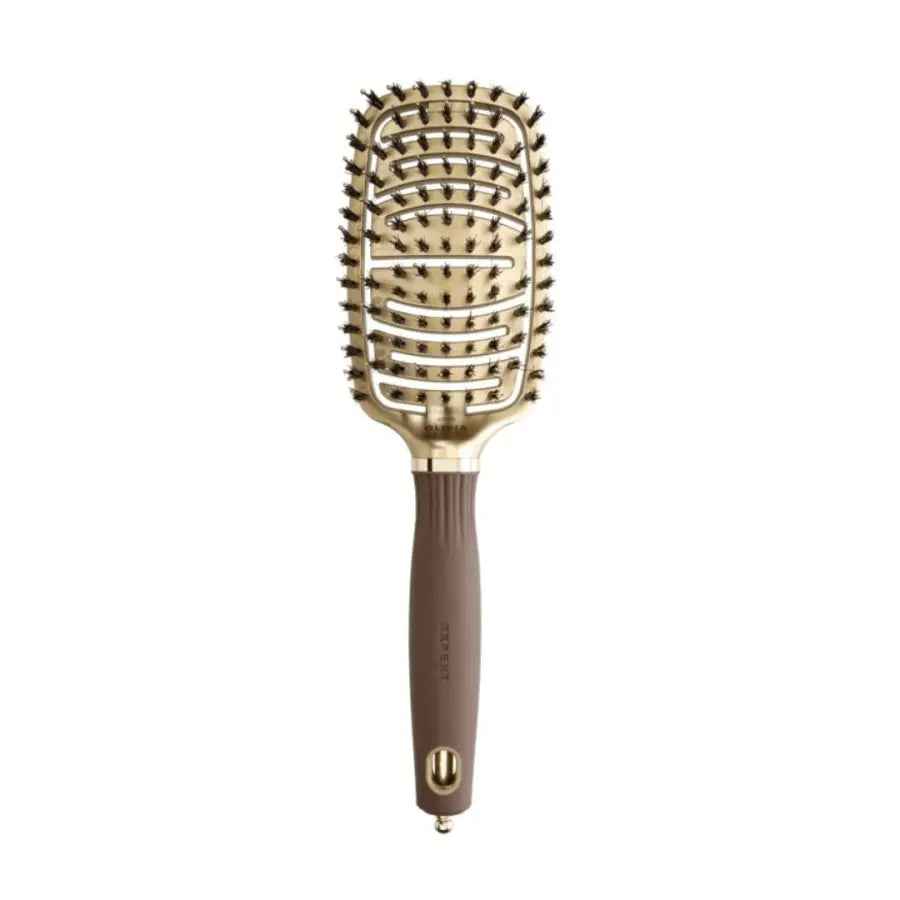 Olivia Garden Expert Care Flex Gold & Brown Kefe vaddisznósörtével és nylonnal