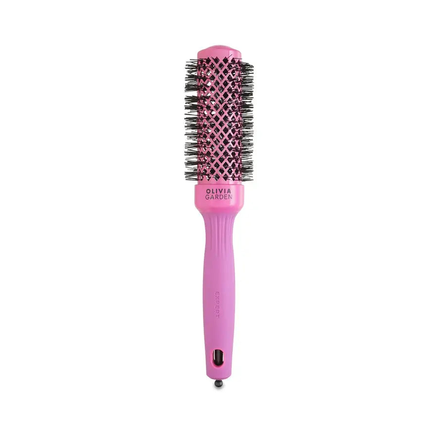 Olivia Garden Expert Blowout Shine Pastel Pink Körkefe 35 mm