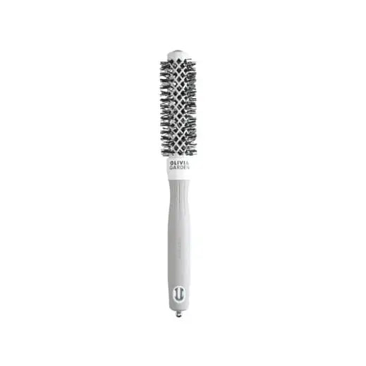 Olivia Garden Expert Blowout Shine White & Grey Körkefe 20 mm