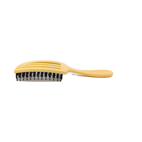 Olivia Garden Li Perie Fingerbrush Mini Galbenă Pentru Copii