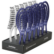 Olivia Garden Holiday Edition 2025 – 12 darabos professzionális hajkefe Display Violet Mist & Silver Snow Limitált Téli