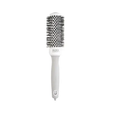 Olivia Garden Expert Perie De Păr Profesională Nano Thermic Ceramic+Ion Alb/Gri 45